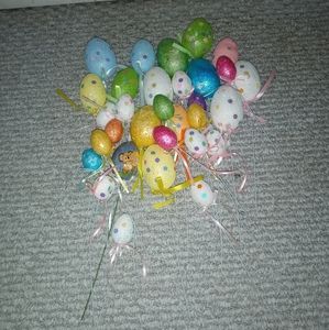 Approximately 30 Colored Foam Eggs